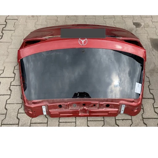 W167 V167 GLE SUV ACHTERKLEP A1677403800 ROOD origineel Mercedes GLE Klasse 2019-2025 KOFFERKLEP GLE43 GLE53 GLE63 AMG 350 400 450 2024 KOFFERBAK