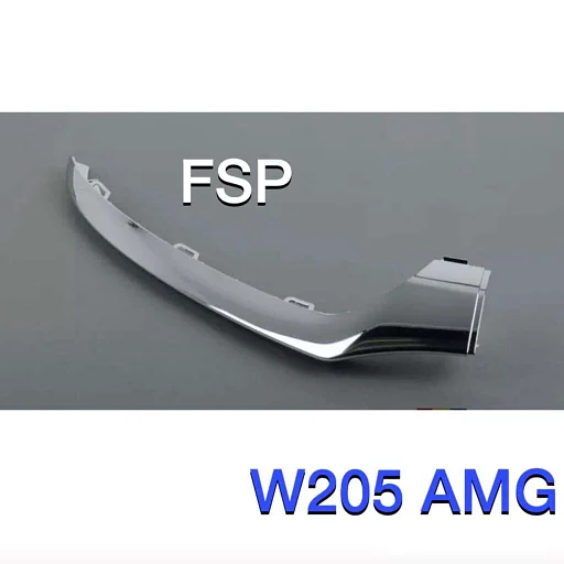 W205 AMG bumper chrome sierstrip Mercedes C Klasse links / rechts