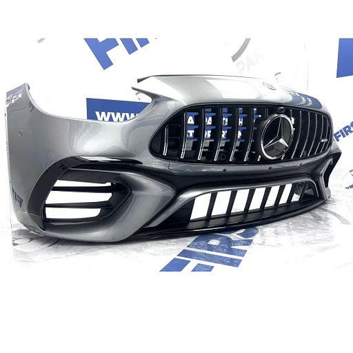 W206 C63 AMG VOORBUMPER C KLASSE ORIGINEEL A2068859401 C63s BUMPER + PANAMERICANA GT GRIL COMPLEET 2021-2026 STOSSTANGE Mercedes C Klasse origineel + PANAMERICANA GRILLE A 206 885 94 01 ZWART WIT GRIJS ZILVER ETC E PERFORMANCE