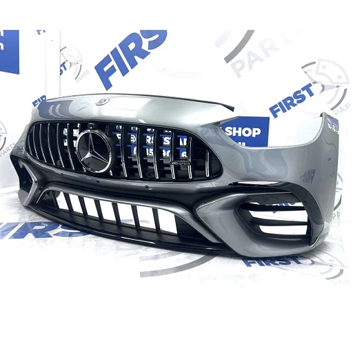 W206 C63 AMG VOORBUMPER C KLASSE ORIGINEEL A2068859401 C63s BUMPER + PANAMERICANA GT GRIL COMPLEET 2021-2026 STOSSTANGE Mercedes C Klasse origineel + PANAMERICANA GRILLE A 206 885 94 01 ZWART WIT GRIJS ZILVER ETC E PERFORMANCE