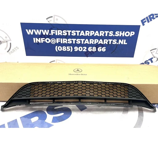 W177 W118 A KLASSE CLA AMG BUMPER MIDDEN ROOSTER A1778859100 VOORBUMPER ONDER ROOSTER origineel Mercedes 2018-2023 PRE-Facelift AKLASSE CLA W177 V177 C118 X118 A 177 885 91 00