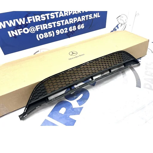 W177 W118 A KLASSE CLA AMG BUMPER MIDDEN ROOSTER A1778859100 VOORBUMPER ONDER ROOSTER origineel Mercedes 2018-2023 PRE-Facelift AKLASSE CLA W177 V177 C118 X118 A 177 885 91 00