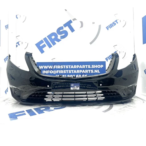 W447 VITO BUMPER A4478850825 Mercedes VITO VOORBUMPER ZWART WIT GRIJS BLAUW ROOD ETC ORIGINEEL 2014-2020 A 447 885 08 25 BUMPER