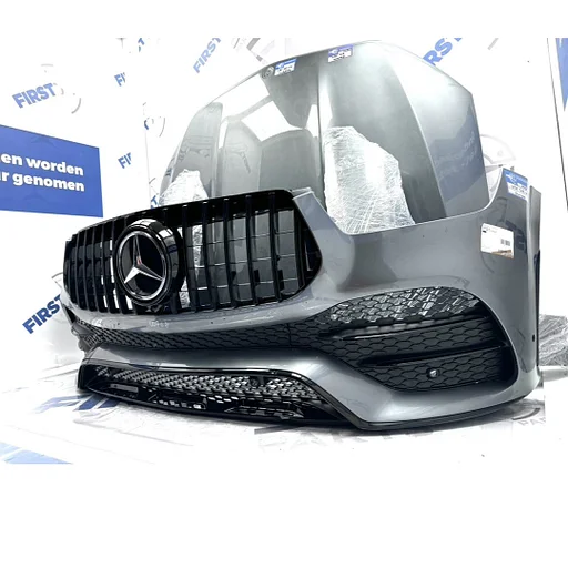 V167 C167 (W167) GLE AMG VOORKOP GRIJS COMPLEET FRONT ORIGINEEL Mercedes 43 AMG LINE 2020-2025 W167 FRONT PARTS KOP VOORKANT