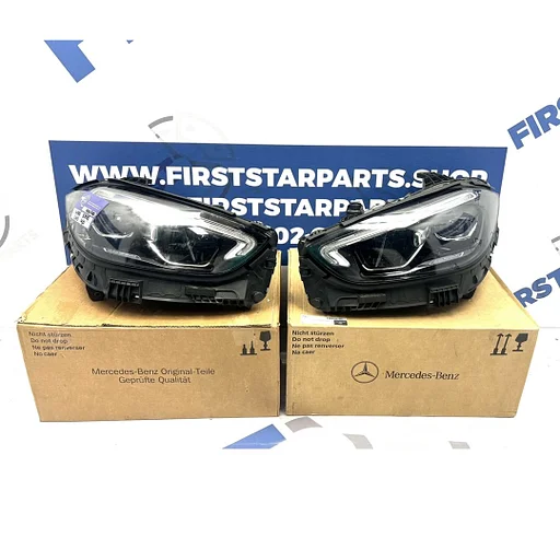 W206 S206 C klasse LED KOPLAMPEN SET A2069063903 / A2069066204 origineel 2021-2025 links rechts HIGH PERFORMANCE A 206 906 39 03 / A206 906 62 04