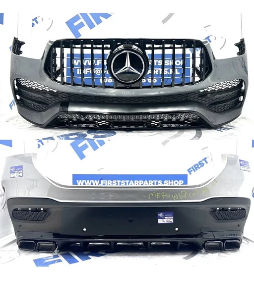 V167 AMG COUPÉ PAKKET BUMPER SET C167 W167 GLE 53 63 AMG VOORBUMPER + ACHTERBUMPER GRIJS ZWART WIT origineel Mercedes 2020-2024 + GT GRIL en DIFFUSER PDC