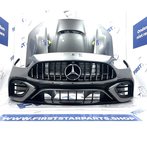 W206 C63 C63s AMG VOORKOP ORIGINEEL Mercedes C Klasse W 206 S206 63 AMG FRONT 2021-2025 ORIGINEEL VORBAU FRONT E PERFORMANCE 63 S AMG