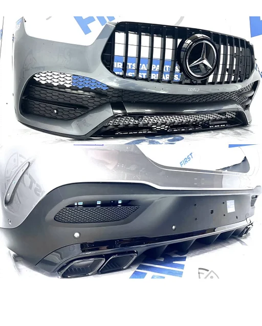V167 AMG COUPÉ PAKKET BUMPER SET C167 W167 GLE 53 63 AMG VOORBUMPER + ACHTERBUMPER GRIJS ZWART WIT origineel Mercedes 2020-2024 + GT GRIL en DIFFUSER PDC