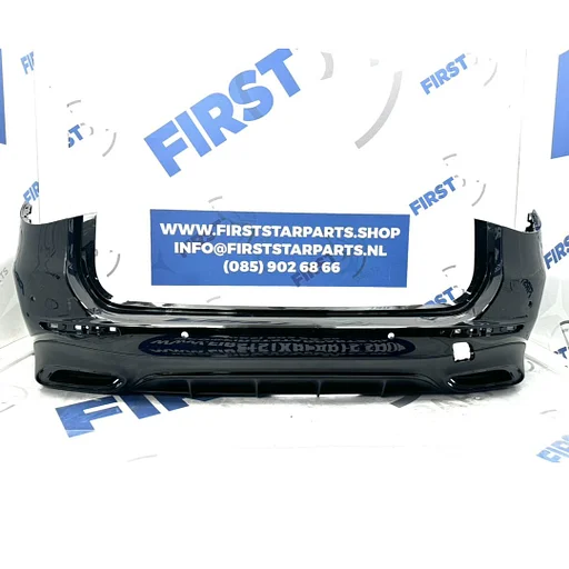 S214 ESTATE AMG BUMPER 2023-2026 ACHTERBUMPER A2148857103 ZWART Mercedes E Klasse ESTATE origineel AMG LINE A 214 885 71 03 W214 STATION KOMBI
