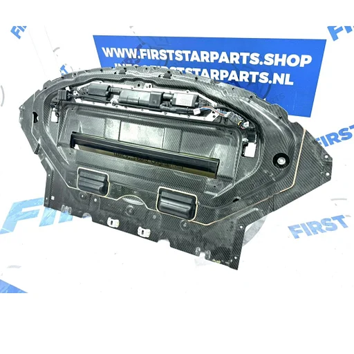 W190 C190 AMG GT GTC GTS GTR CARBON MOTOR AFDEK PLAAT A1905201100 A1905200600 ORIGINEEL CARBON A1905201100 Mercedes AMG GT 63 2014-2025 CARBON MOTOR BESCHERM PANEEL