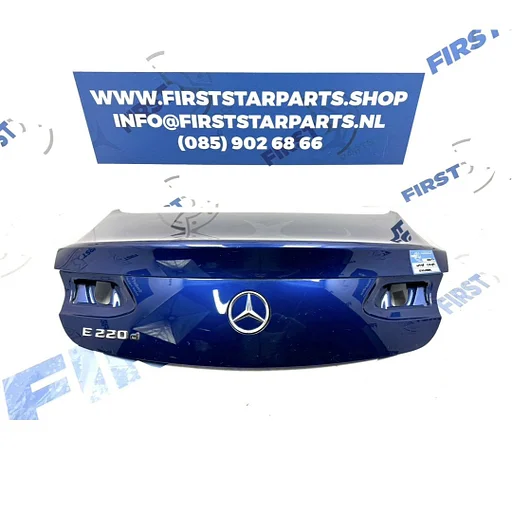 W238 E KLASSE COUPÉ CABRIO ACHTERKLEP C238 A238 KOFFERKLEP KOFFERBAK A2387502300 origineel Mercedes Eklasse 2016-2022 ZWART/WIT/GRIJS/BLAUW KOFFERKLEP COMPLEET W213 coupe cabrio E220d E43 E53 AMG
