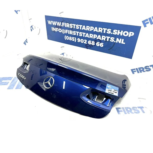 W238 E KLASSE COUPÉ CABRIO ACHTERKLEP A2387502300 C238 A238 KOFFERKLEP KOFFERBAK origineel Mercedes Eklasse 2016-2022 ZWART/WIT/GRIJS/BLAUW KOFFERKLEP COMPLEET W213 coupe cabrio E220d E43 E53 AMG