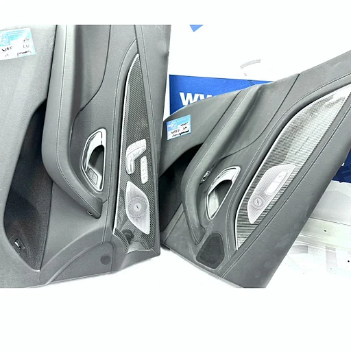 W257 C257 CLS KLASSE CARBON DEURPANEEL SET INTERIEUR LRVA PORTIER BEKLEDING SET Mercedes CLS AMG 43 53 2018-2025 W257 DEUR PANEEL LINKS RECHTS VOOR ACHTER COMPLEET