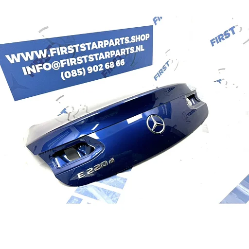W238 E KLASSE COUPÉ CABRIO ACHTERKLEP A2387502300 C238 A238 KOFFERKLEP KOFFERBAK origineel Mercedes Eklasse 2016-2022 ZWART/WIT/GRIJS/BLAUW KOFFERKLEP COMPLEET W213 coupe cabrio E220d E43 E53 AMG