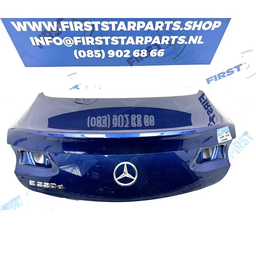 W238 E KLASSE COUPÉ CABRIO ACHTERKLEP A2387502300 C238 A238 KOFFERKLEP KOFFERBAK origineel Mercedes Eklasse 2016-2022 ZWART/WIT/GRIJS/BLAUW KOFFERKLEP COMPLEET W213 coupe cabrio E220d E43 E53 AMG