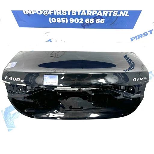 W214 E KLASSE ACHTERKLEP KOFFERKLEP A2147503700 2024 KOFFERBAK origineel Mercedes Eklasse 2023-2027 ZWART/WIT/GRIJS/BLAUW KOFFERKLEP 214