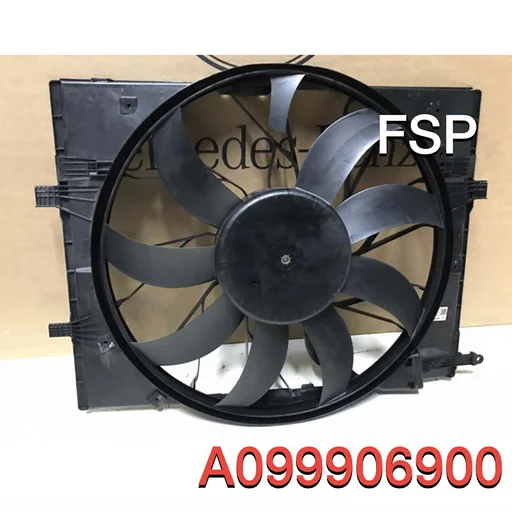 A0999069000 C E S GT Klasse 63 AMG Ventilator Koelvan Mercedes W205 W213 W222 C190 C63 E63 S63 GT63 AMG