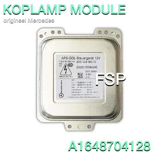 A1648704128 XENON STARTER KOPLAMP MODULE W212 W207 W164 L/R ORIGINEEL MERCEDES