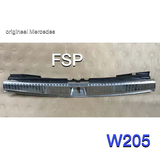 A2056902501 Laadvloer bescherming Mercedes C Klasse W205 laadruimte strip aluminium ORIGINEEL