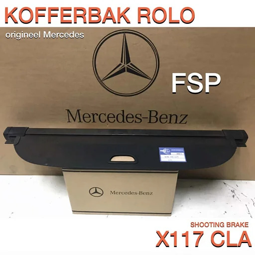 W117 X177 CLA SHOOTING BRAKE KOFFERBAK ROLO ORIGINEEL Mercedes 2013-2019 STATION ROL HOES