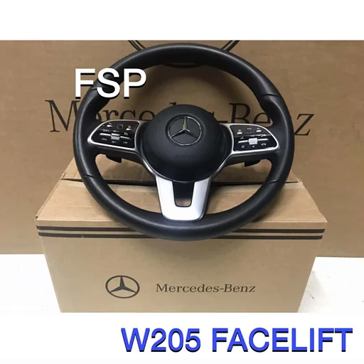 ORIGINEEL FACELIFT STUUR W205 W253 W177 W247 W118 W157 W463 MERCEDES ZWART