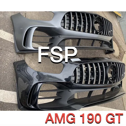 A1908853501 X290 W190 C190 63 GTR GTS AMG VOORBUMPER ORIGINEEL 2023