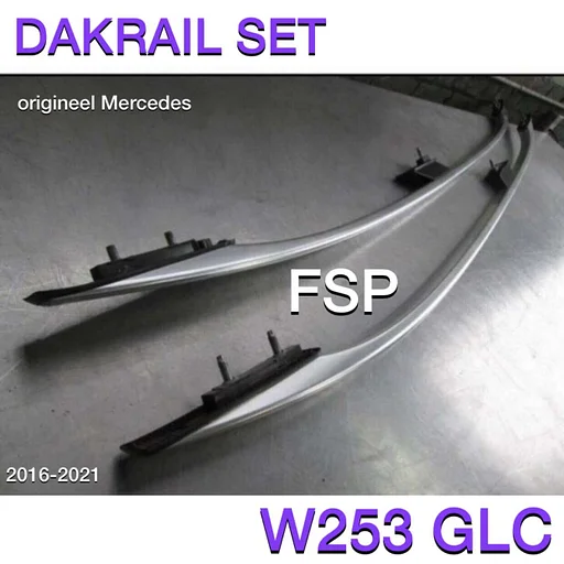 W253 GLC DAKRAIL SET ORIGINEEL Mercedes DAK RAILS LINKS+RECHTS 2016-2020