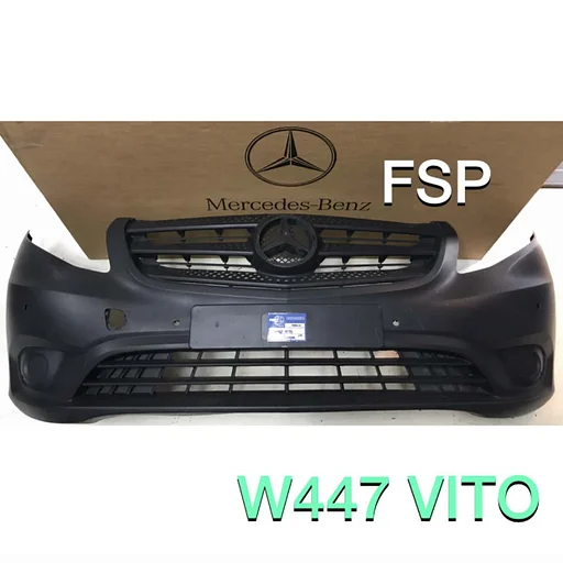 W447 VITO VOORBUMPER + GRIL Mercedes 2014-2019 ORIGINEEL NIEUW