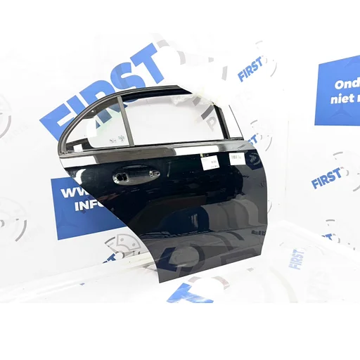 W177 DEUR RECHTSACHTER ZWART A KLASSE PORTIER COMPLEET 2018-2025 origineel Mercedes A1777301400