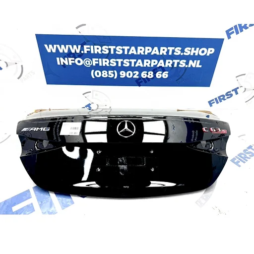 W206 C KLASSE ACHTERKLEP C63 AMG A2067500400 KOFFERKLEP C43 C63 C63s AMG KOFFERBAK origineel Mercedes CKlasse 2021-2026 ZWART/WIT/GRIJS/BLAUW KOFFERKLEP COMPLEET A 206 750 04 00