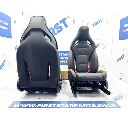 W206 S206 C63 AMG Recaro KUIP STOELEN SET C63s E PERFORMANCE interieur Mercedes C Klasse 2022-2027 PERFORMANCE ZETELS A2065403452 BEKLEDING