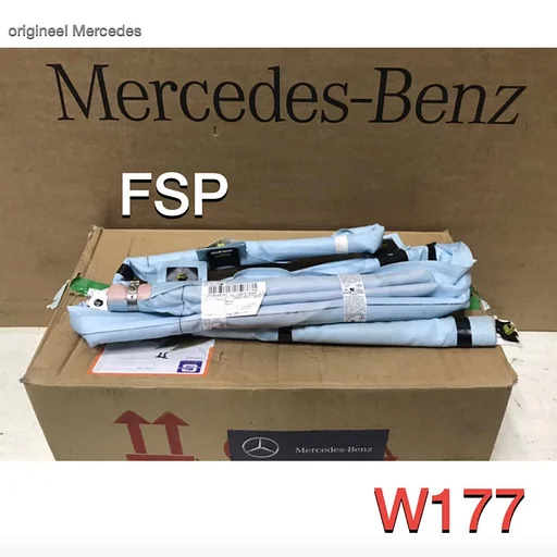 W177 DAKAIRBAG HEMELAIRBAG RECHTS Mercedes A Klasse 2018-2022 DAK HEMEL AIRBAG ORIGINEEL