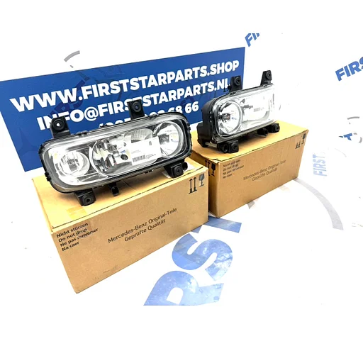 W973 MERCEDES ATEGO 973 2015 KOPLAMPEN SET A9738202661 A9738202761 origineel Mercedes HEADLIGHTS SCHEINWERFER ATEGO Klasse halogeen koplamp links rechts A 973 820 26 61 / A 973 820 27 61