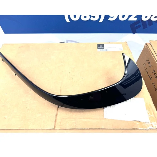 W176 FACELIFT A45 AMG VOORBUMPER AERO SPLITTER LINKS of RECHTS 2016-2018 SPOILER GLANS ZWART AMG A45 A45s A1768855000 SIERLIJST