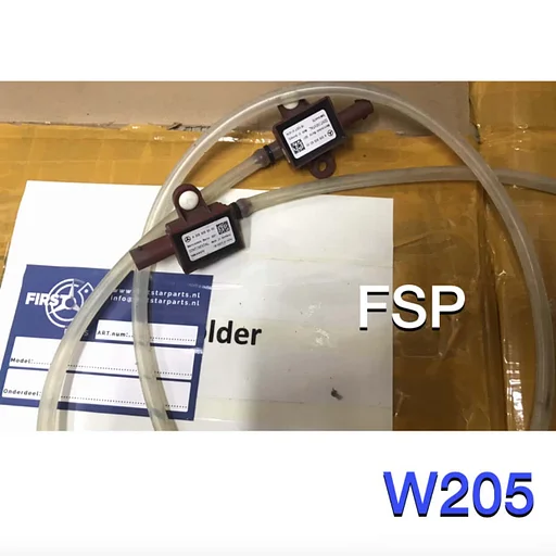 W205 Voetganger Airbag CRASH SENSOR SET Mercedes C Klasse 2014-2019 ORIGINEEL