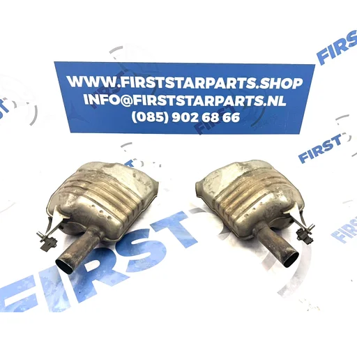 C43 GLC43 AMG W205 W253 UITLAAT DEMPER Mercedes C GLC Klasse C400 GLC400 einddemper LINKS of RECHTS A2054911901 A2054912001