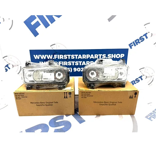 W973 MERCEDES ATEGO 973 KOPLAMPEN SET A9738202661 A9738202761 2015 origineel Mercedes HEADLIGHTS SCHEINWERFER ATEGO Klasse halogeen koplamp links rechts A 973 820 26 61 / A 973 820 27 61