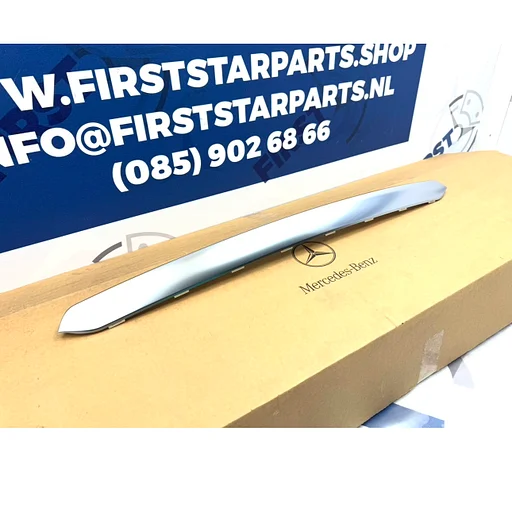 W222 S63 S KLASSE FACELIFT S65 AMG DIFFUSER SIERLIJST MIDDEN A2228853321 2016-2019 achterspoiler LIJST PERFORMANCE PAKKET M A222 885 33 21