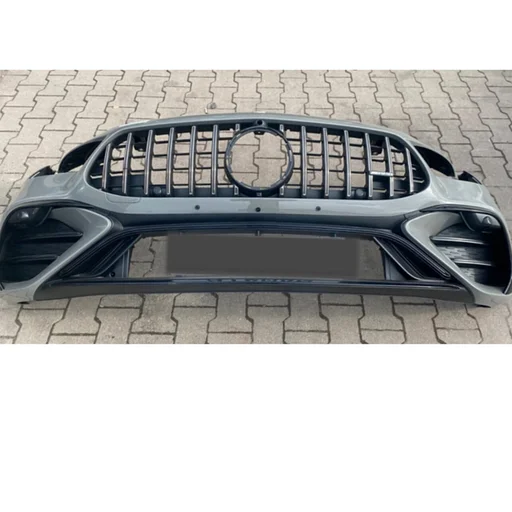 W290 X290 ORIGINELE GT63 S AMG VOORBUMPER Mercedes 2018-2024 BRABUS GRAU COMPLEET A2908856002