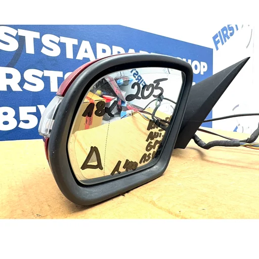 W205 ZIJSPIEGEL LINKS 360 CAMERA SPIEGEL ELEK.INKLAPBAAR BUITENSPIEGEL  Mercedes C Klasse 2014-2021 ZWART WIT GRIJS ROOD BLAUW