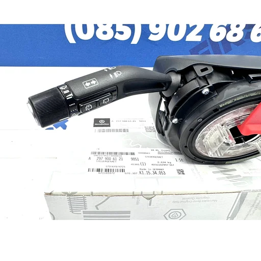W254 W297 GLC EQS SLEEPRING A2979006121 9051 GLC EQS KLASSE ELEKTRISCHE MRM STUURHOEKSENSOR GLC53 EQS AMG STUUR SCHAKELAAR Mercedes GLC43 GLC53 GLC63 AMG 2021-2026 A 297 900 61 21 9051