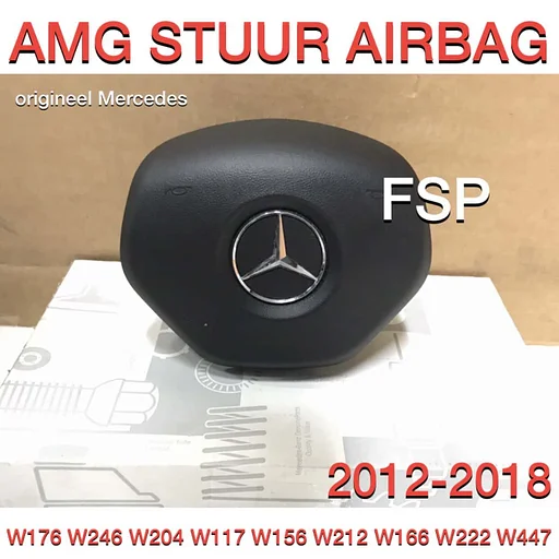 AMG STUUR AIRBAG W176 W246 W204 W117 W218 W212 W207 W156 W166 W461 ORIGINEEL Mercedes AMG