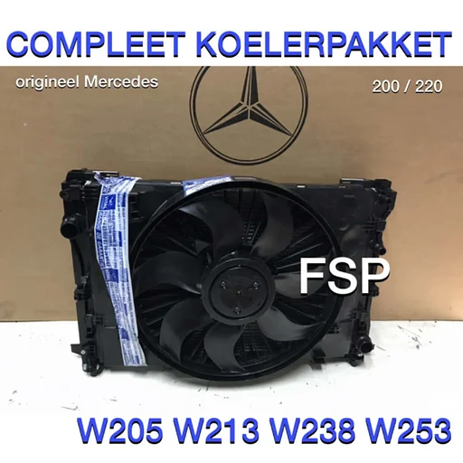 200 220 KOELERPAKKET W205 W213 W238 W253 W166 W292 Mercedes ORIGINEEL C E GLC GLE Klasse 2014-2022