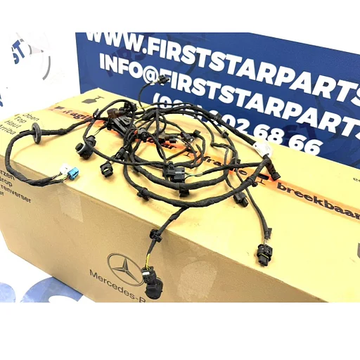 MERCEDES PDC KABEL A177540380 W176 W177 W246 W247 W204 W205 W206 W212 W213 W214 W218 W257 W156 H247 X247 W253 W254 W166 W167 W222 W223 W447 W906 W907 W463 W190 A B C CLA CLS E GLA GLB GLC GLE G GT Klasse 2007-2025 KABELBOOM VOORBUMPER origineel 45 63