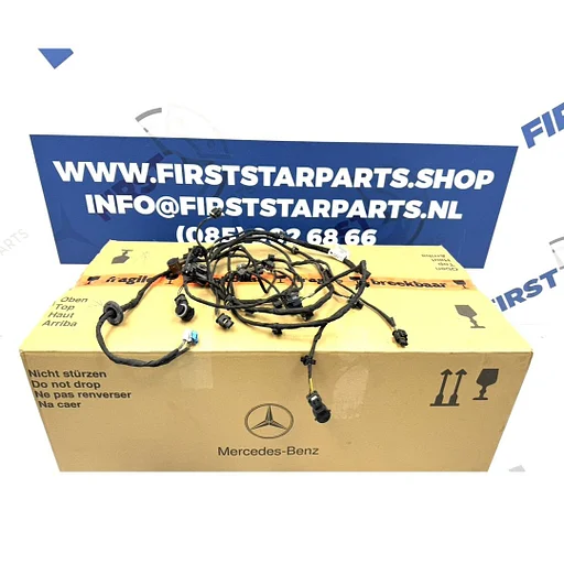 MERCEDES PDC KABEL A177540380 W176 W177 W246 W247 W204 W205 W206 W212 W213 W214 W218 W257 W156 H247 X247 W253 W254 W166 W167 W222 W223 W447 W906 W907 W463 W190 A B C CLA CLS E GLA GLB GLC GLE G GT Klasse 2007-2025 KABELBOOM VOORBUMPER origineel 45 63