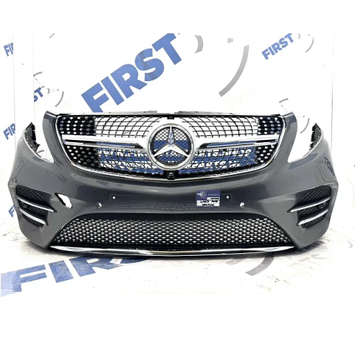W447 BUMPER V KLASSE AMG A4478851000 VOORBUMPER COMPLEET ZWART WIT GRIJS ROOD 2014-2023 A 447 885 10 00 + DIAMOND GRIL