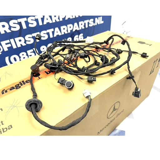 MERCEDES PDC KABEL A177540380 W176 W177 W246 W247 W204 W205 W206 W212 W213 W214 W218 W257 W156 H247 X247 W253 W254 W166 W167 W222 W223 W447 W906 W907 W463 W190 A B C CLA CLS E GLA GLB GLC GLE G GT Klasse 2007-2025 KABELBOOM VOORBUMPER origineel 45 63