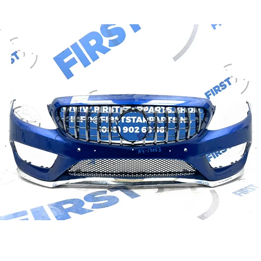 W205 AMG Voorbumper + GT GRIL A2058850925 Mercedes C Klasse C43 BUMPER + SIERLIJSTEN 2018 W205 A205 C205 S205 PDC OEM