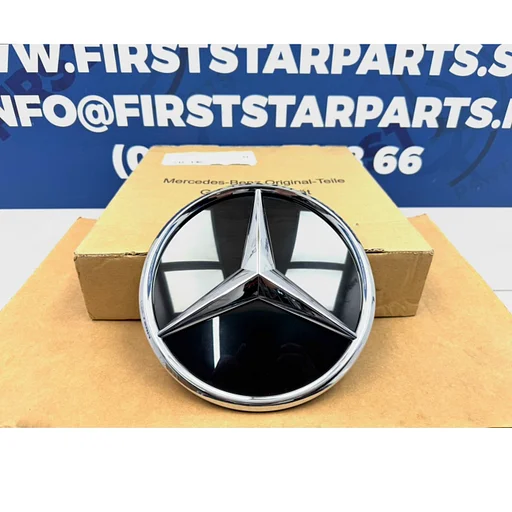 A0008883100 STER DISTRONIC (GRIL) X247 W254 W167 C167 W463 X290 W223 W447 GLB GLC GLE GLS GT S V KLASSE FACELIFT origineel Mercedes LOGO EMBLEEM 2025-