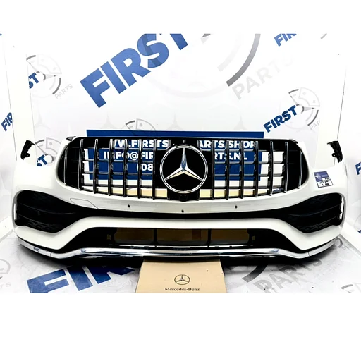 W253 GLC BUMPER GLC43 AMG A2538855904 FACELIFT VOORBUMPER X253 C253 Mercedes 2018-2022 BUMPER ZWART WIT GRIJS BLAUW ROOD PDC chroom GLC43 GLC53 AMG